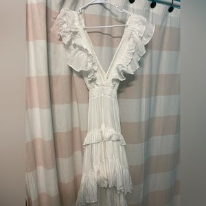 White high low dress!